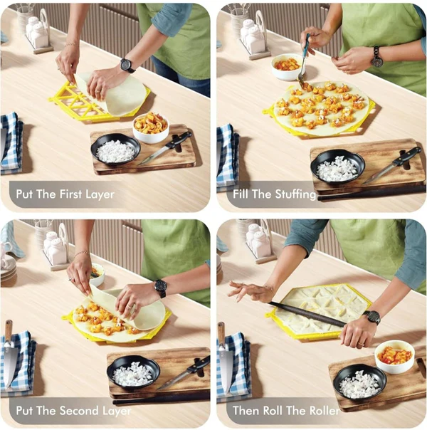 Unbreakable Samosa Maker 24 - Easy Samosa Press Mould - Image 3