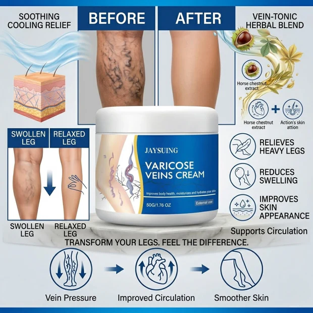 JAYSUING Varicose Veins Relief Cream - Image 4